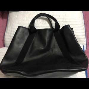 BALENCIAGA NAVY CABAS TOTE